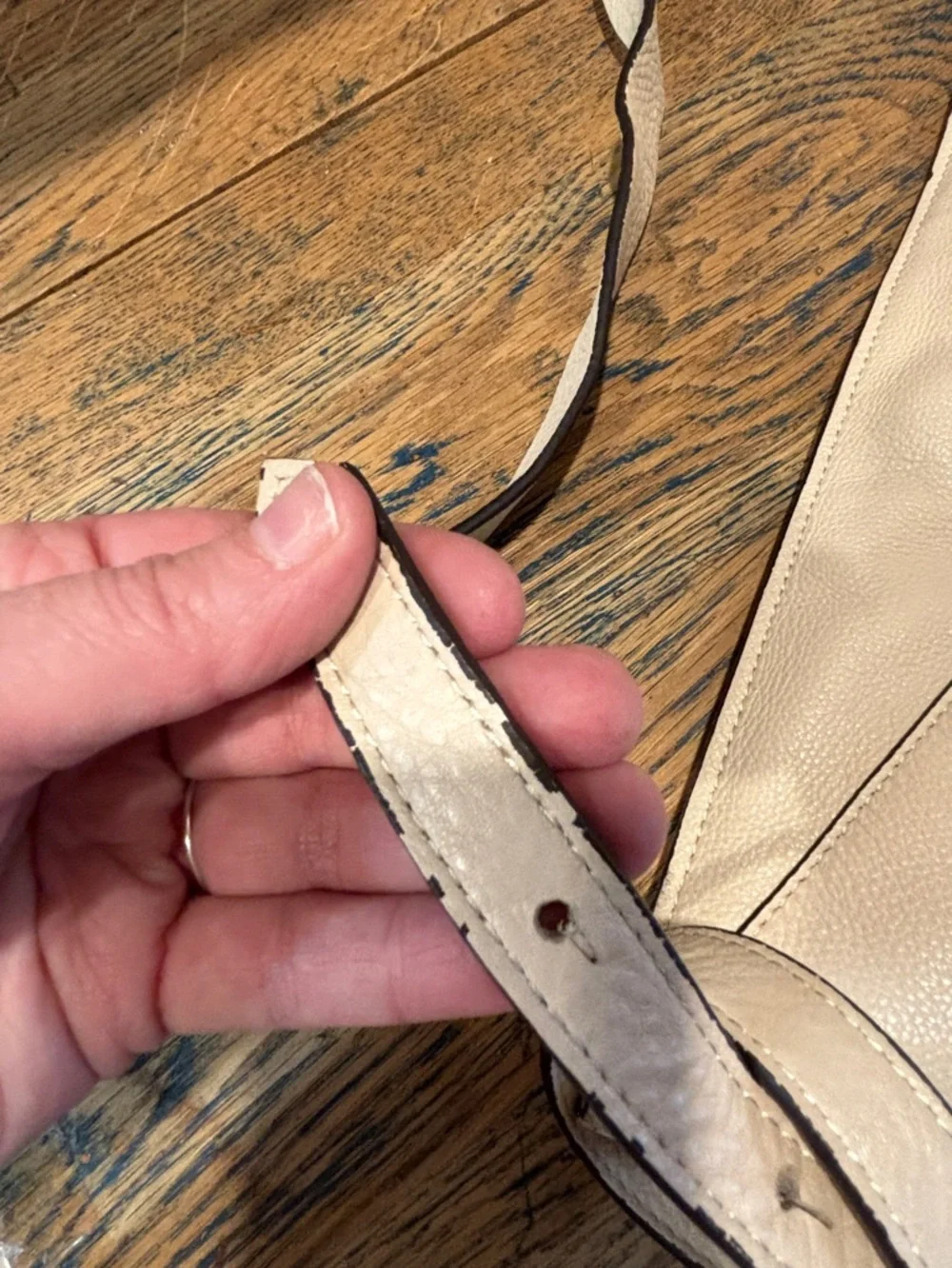 PHILO Beige Convertible Backpack - Picture 14 of 16